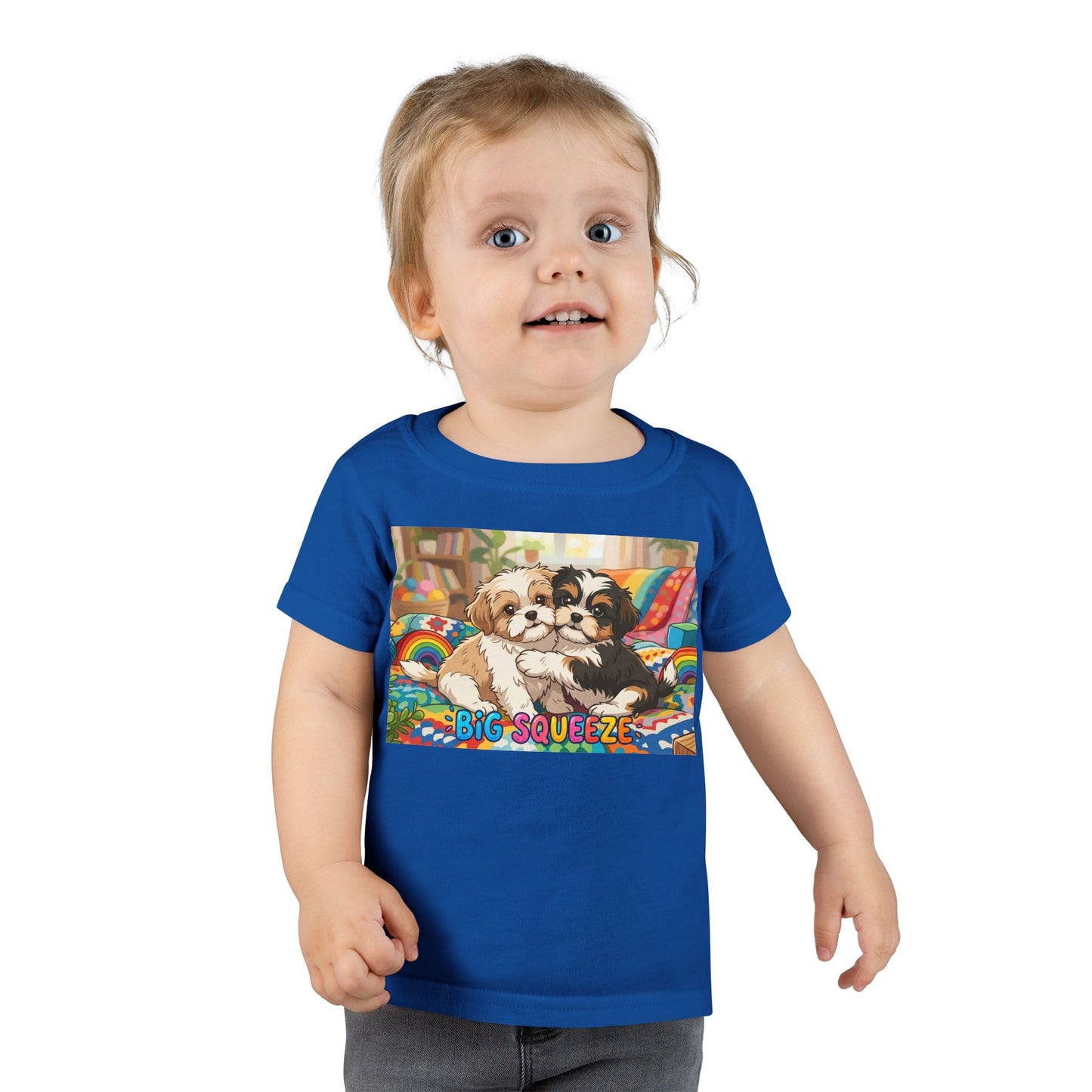 Big Squeeze Shih Tzu Toddler T-shirt