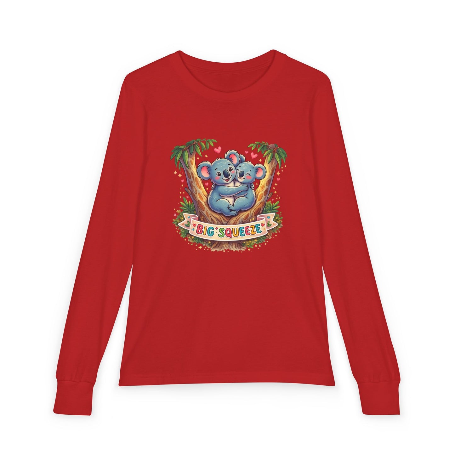 Big Squeeze Koala Youth Jersey Long Sleeve Tee