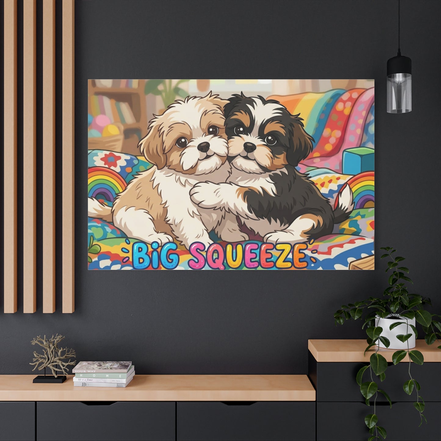 Big Squeeze Shih Tzu Classic Canvas