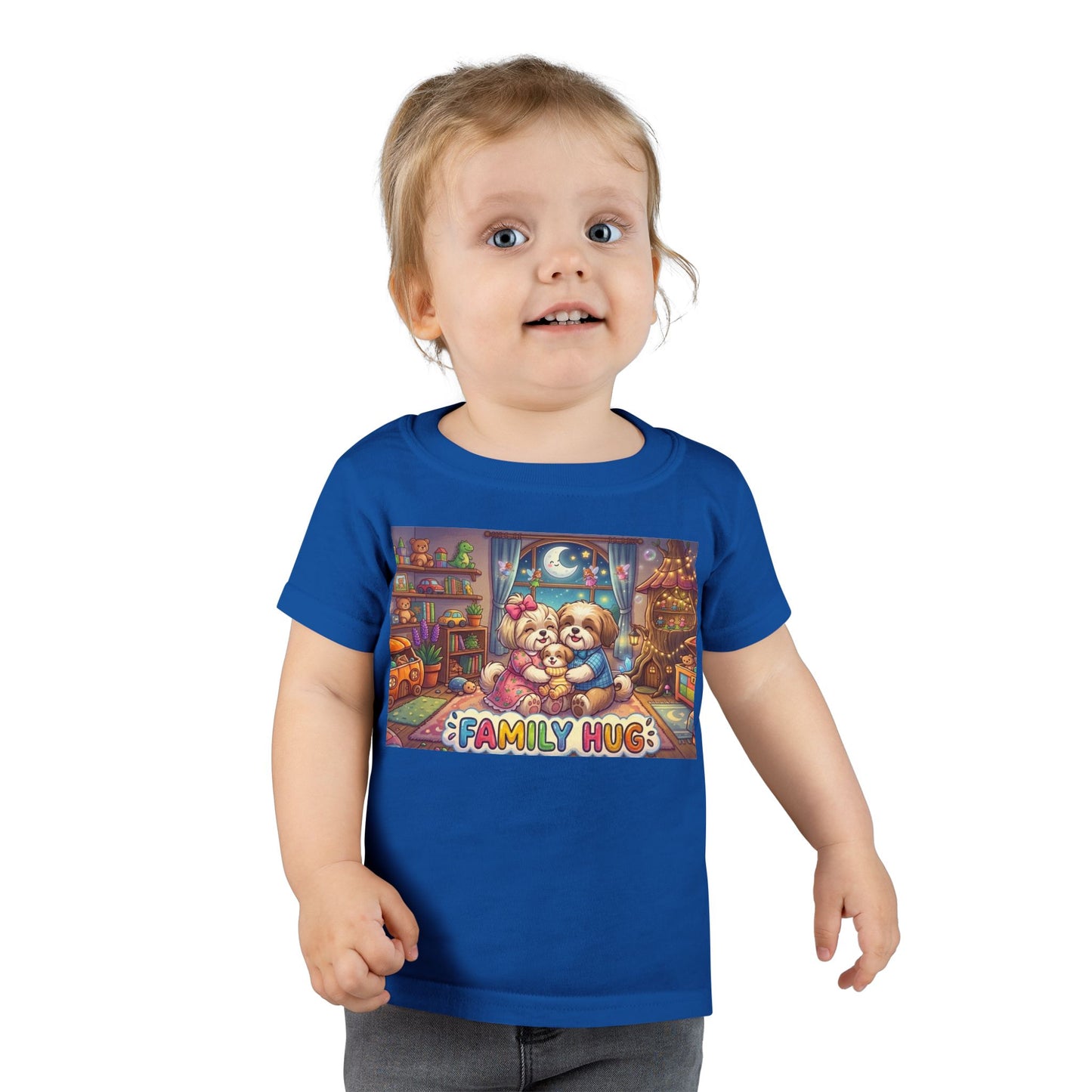 Family Hug Shih Tzu Toddler T-shirt