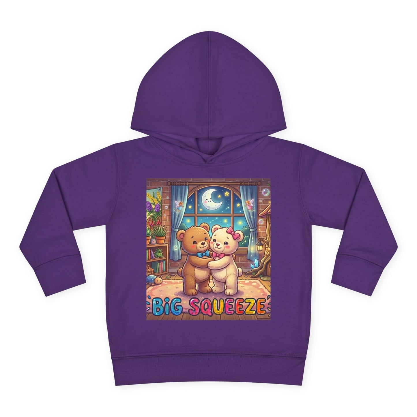 Big Squeeze Teddy Toddler Pullover Fleece Hoodie