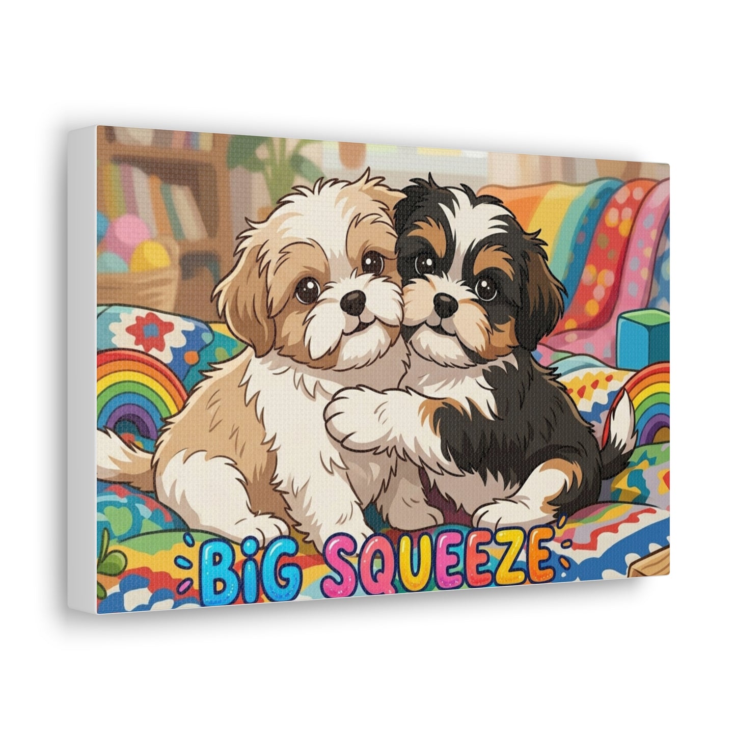 Big Squeeze Shih Tzu Classic Canvas