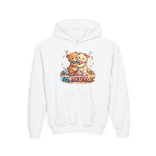 Big Squeeze Teddy Youth Heavy Blend Hooded Sweatshirt