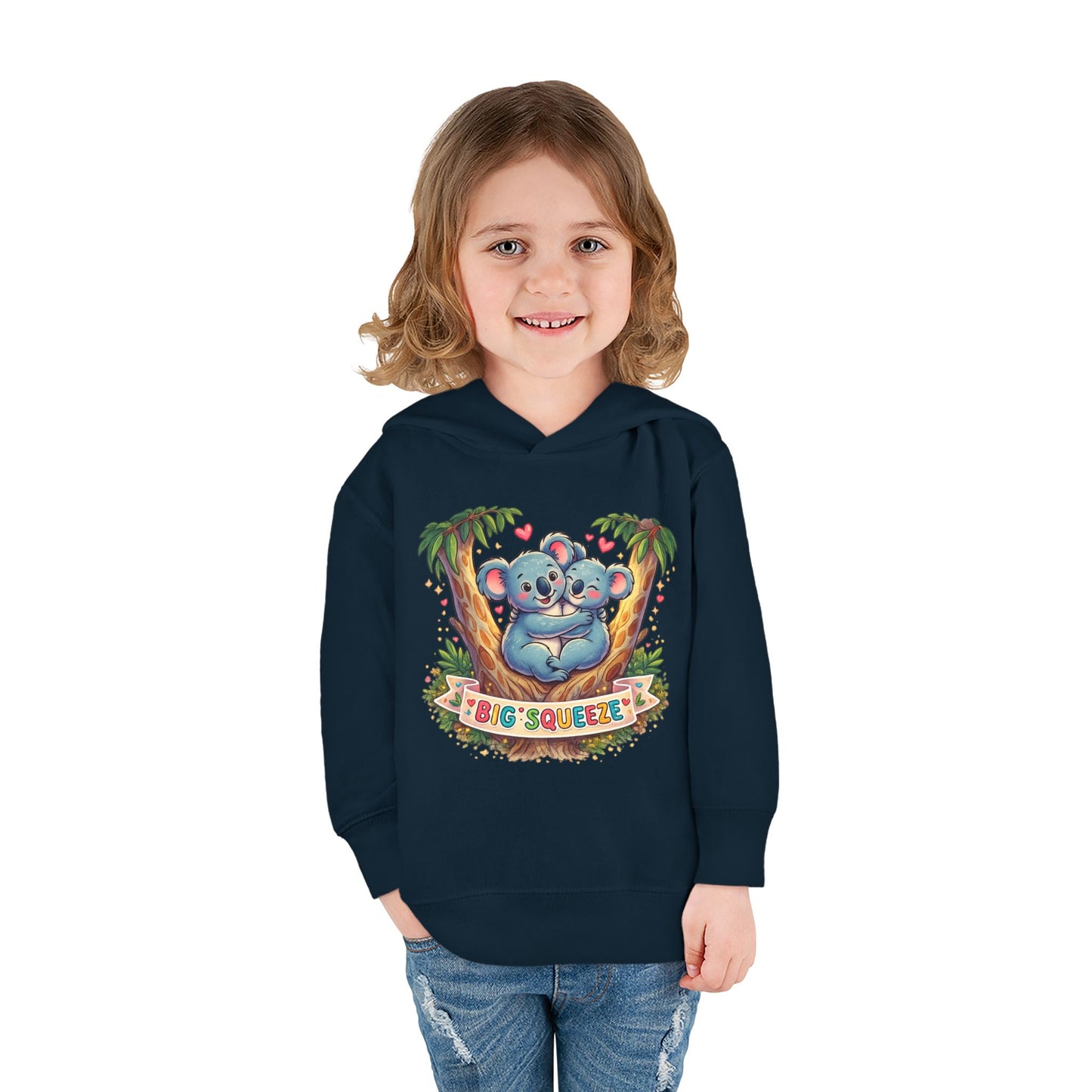 Big Squeeze Koala Toddler Pullover Fleece Hoodie