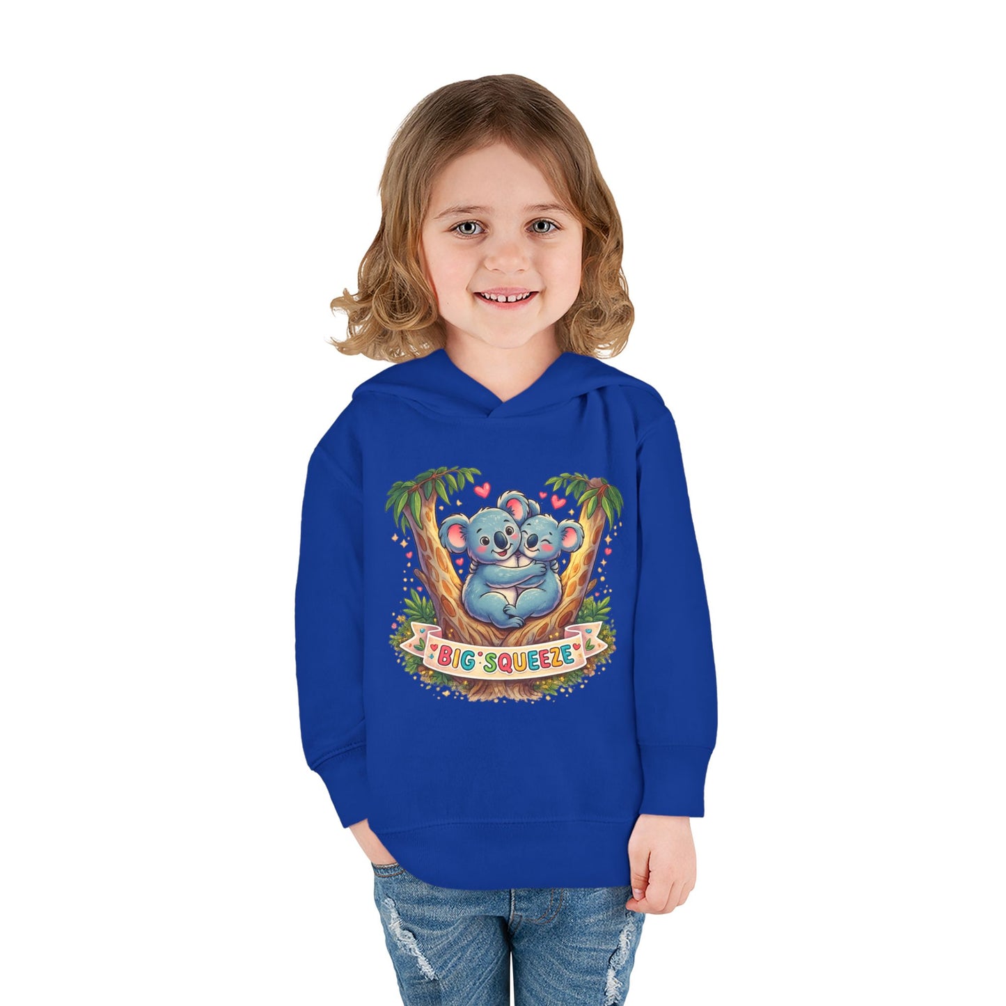 Big Squeeze Koala Toddler Pullover Fleece Hoodie