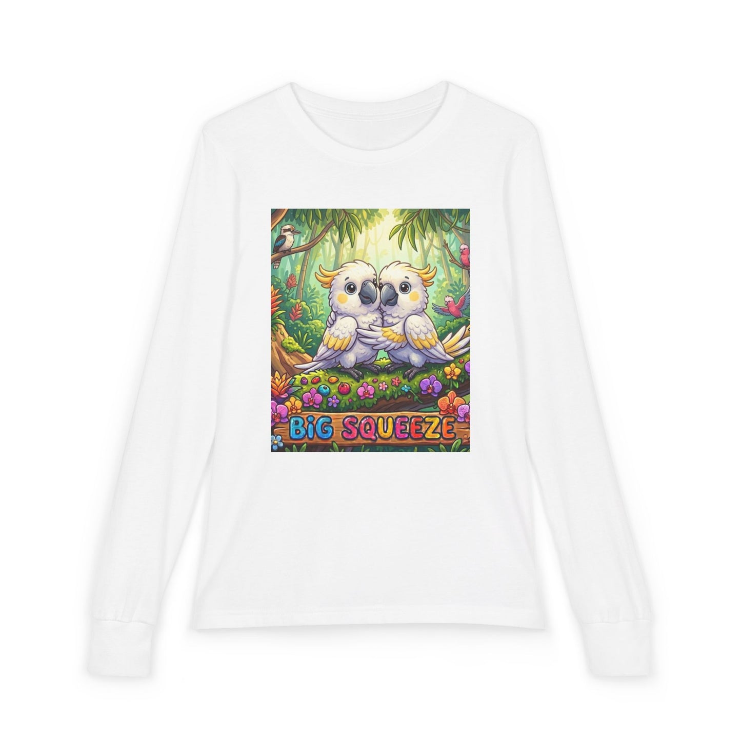 Big Squeeze Cockatoo Youth Jersey Long Sleeve Tee