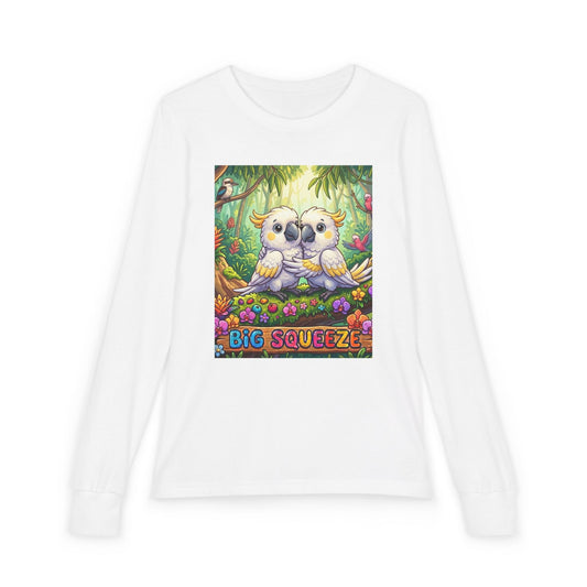 Big Squeeze Cockatoo Youth Jersey Long Sleeve Tee