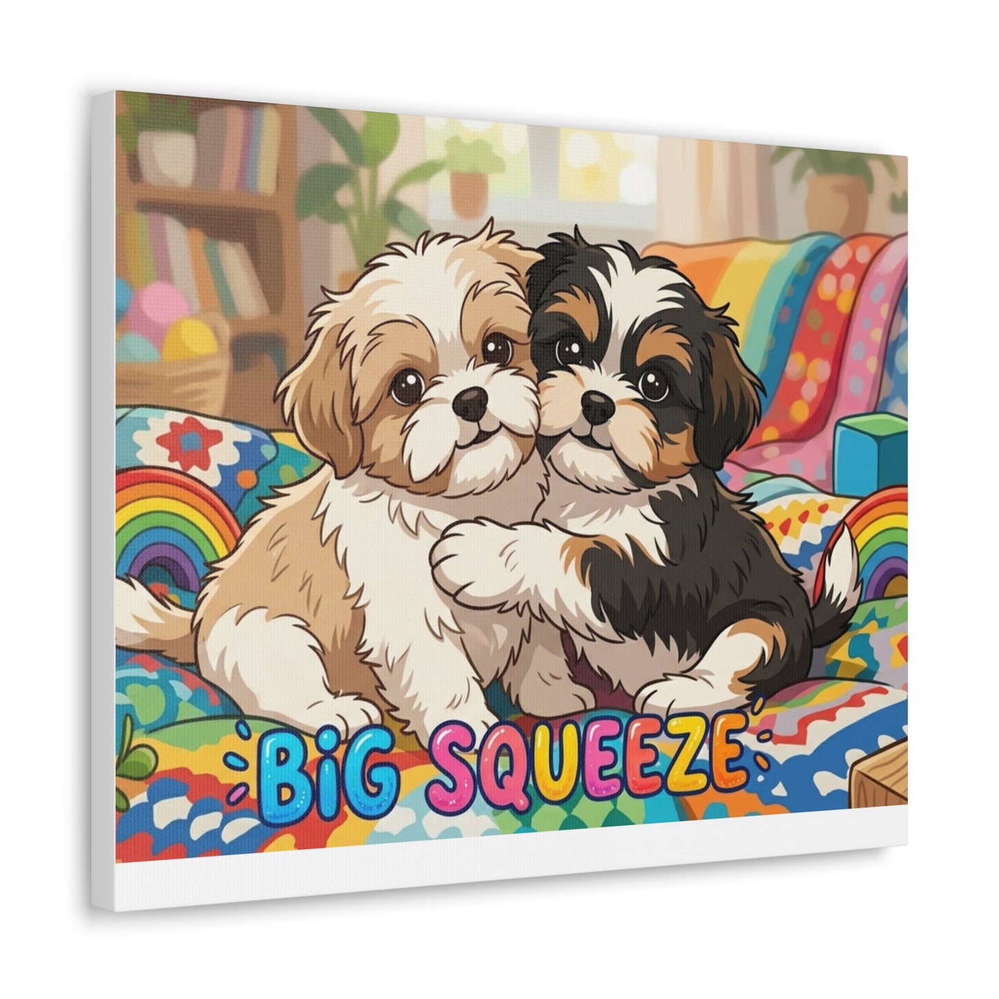Big Squeeze Shih Tzu Classic Canvas