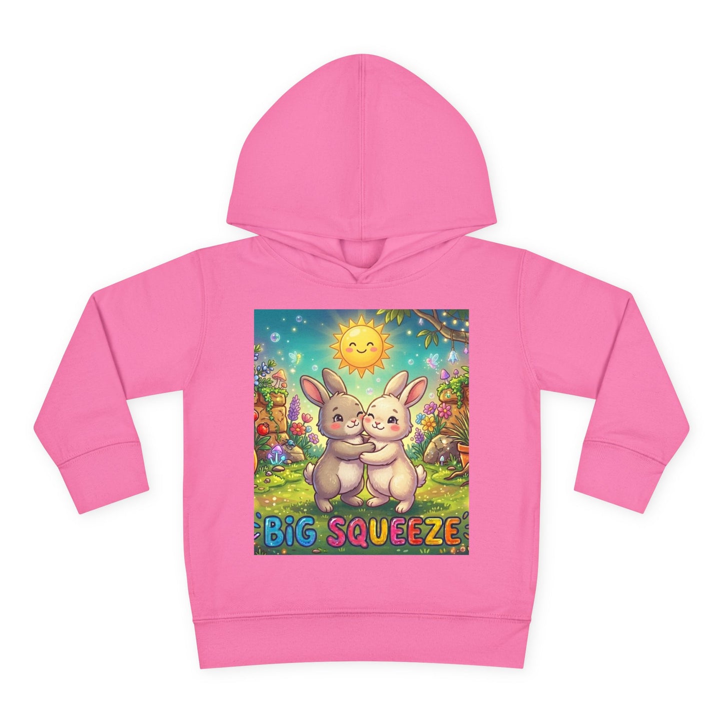 Big Squeeze Bunny Toddler Pullover Fleece Hoodie