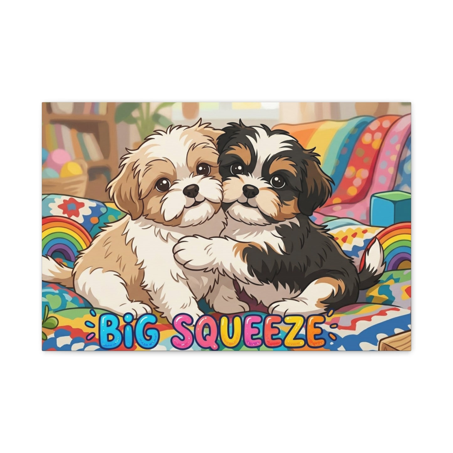 Big Squeeze Shih Tzu Classic Canvas