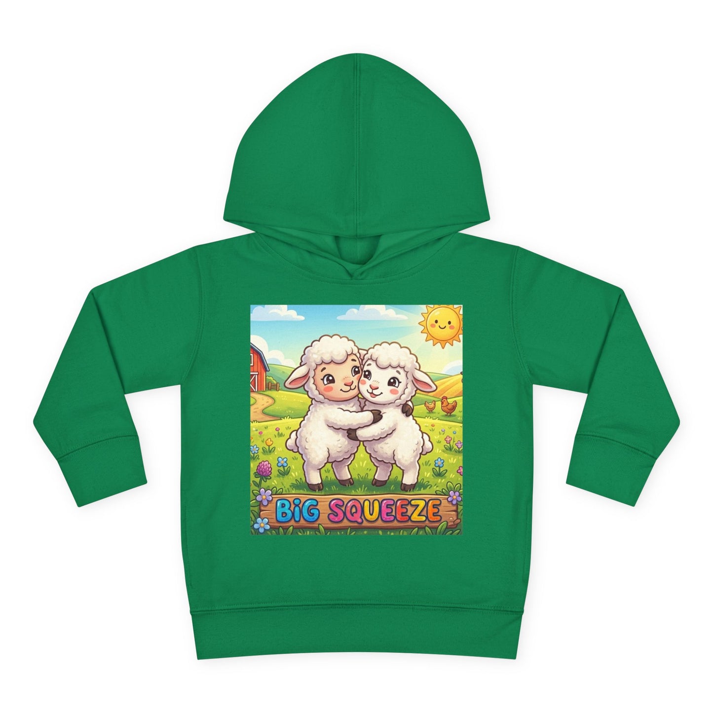 Big Squeeze Lamb Toddler Pullover Fleece Hoodie
