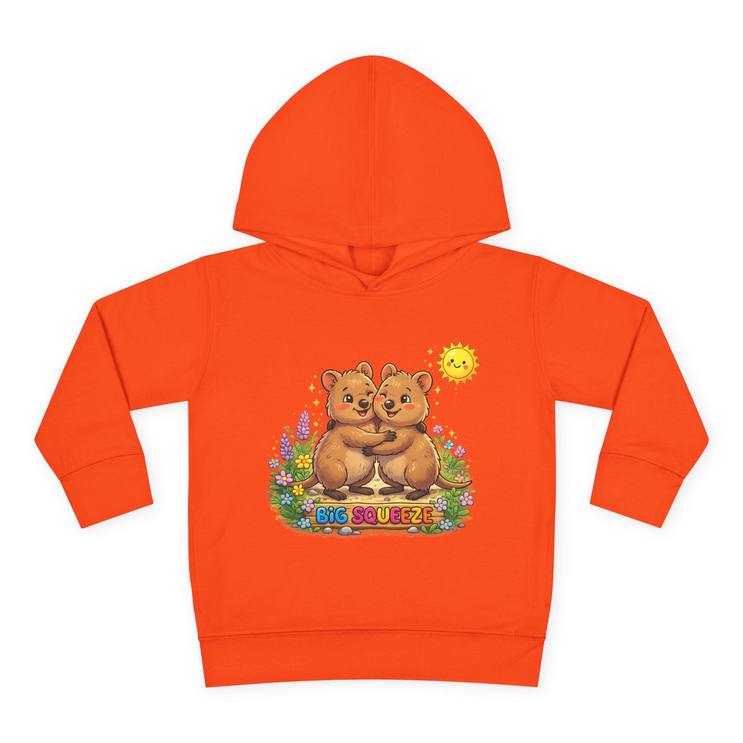 Big Squeeze Quokka Toddler Pullover Fleece Hoodie