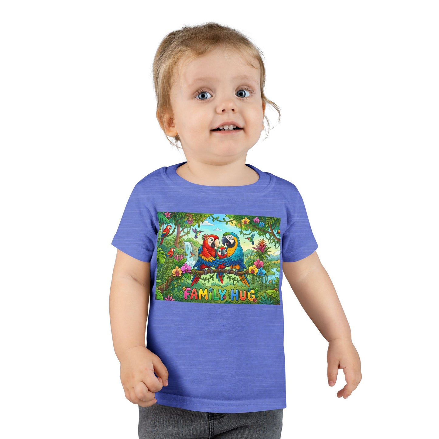 Family Hug Macaw Toddler T-shirt
