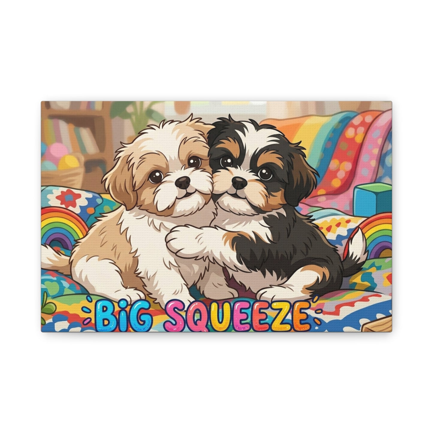 Big Squeeze Shih Tzu Classic Canvas