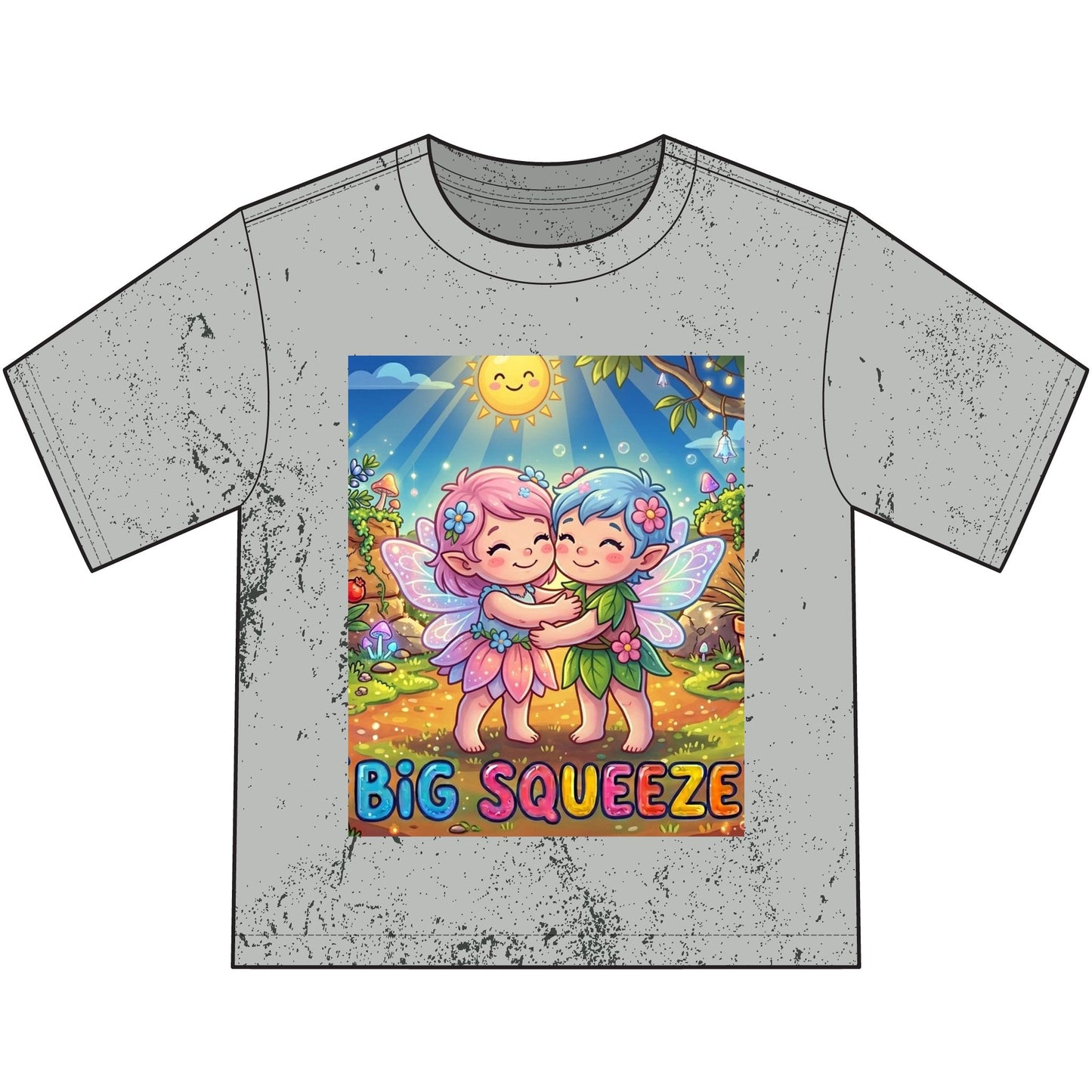 Big Squeeze Fairy Heavyweight Color Blast Youth T-Shirt
