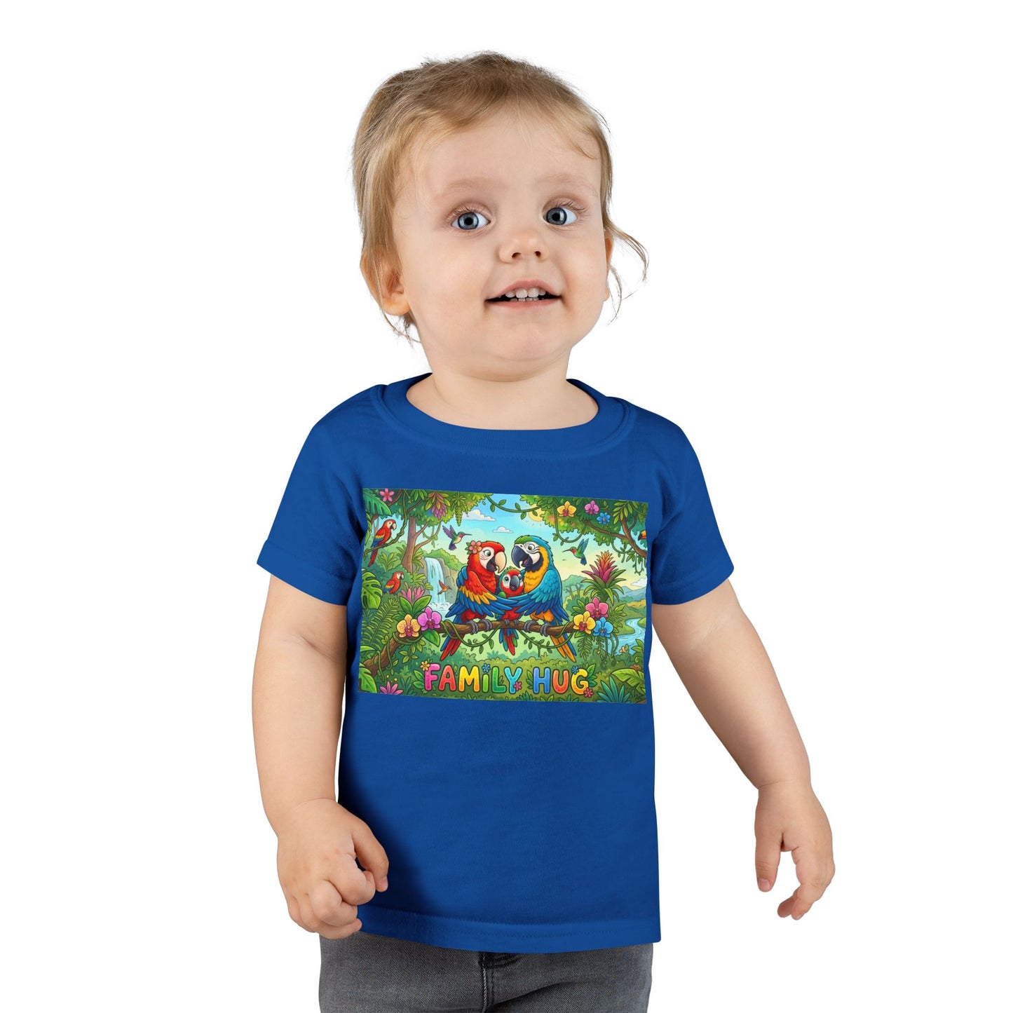Family Hug Macaw Toddler T-shirt