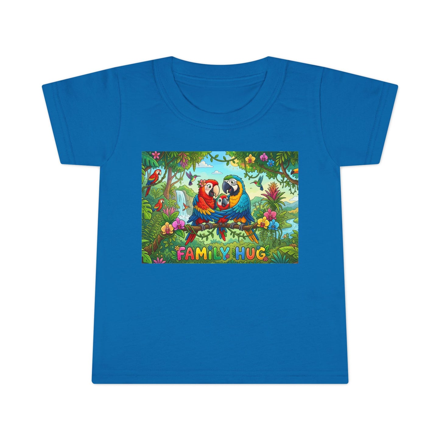 Family Hug Macaw Toddler T-shirt