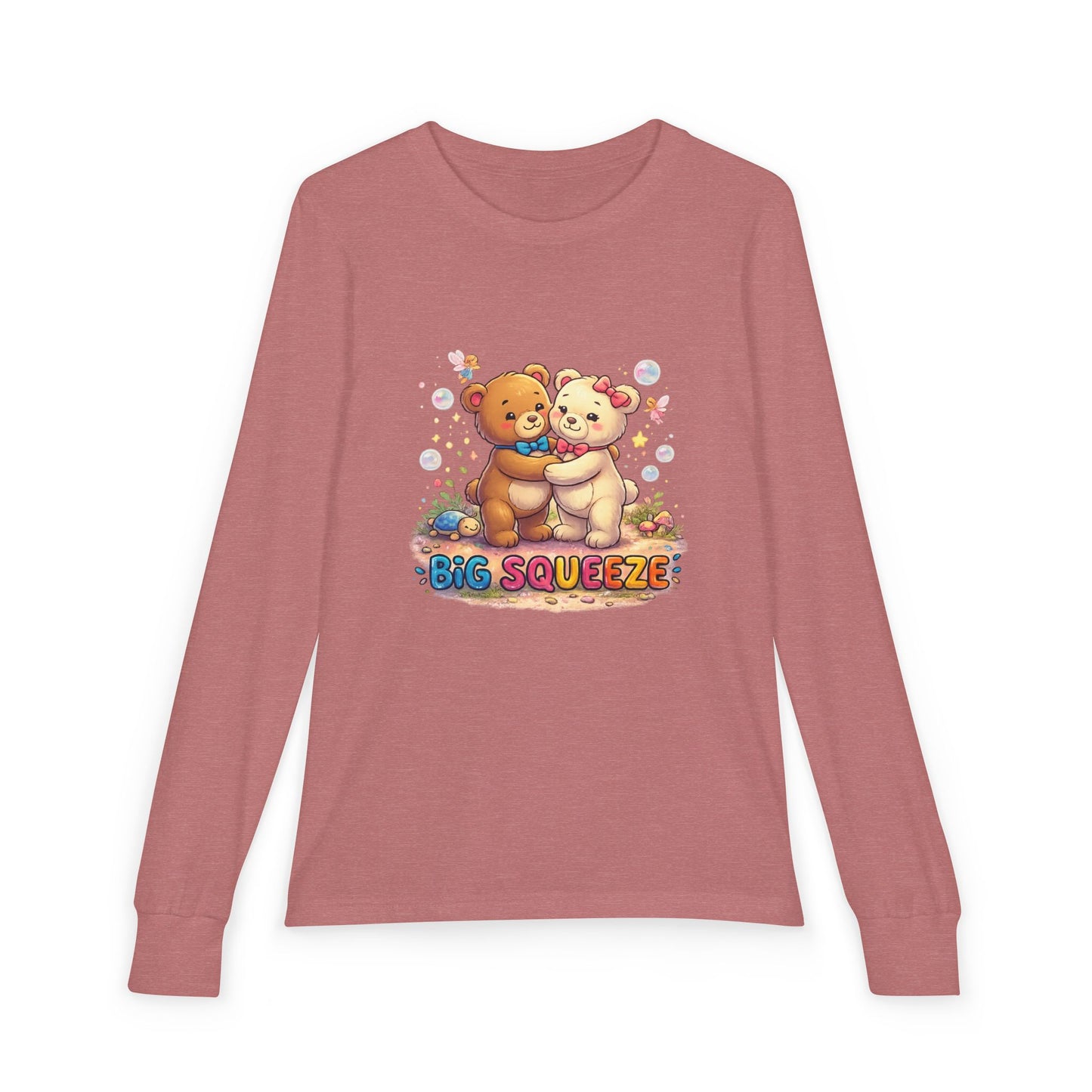 Big Squeeze Teddy Youth Jersey Long Sleeve Tee