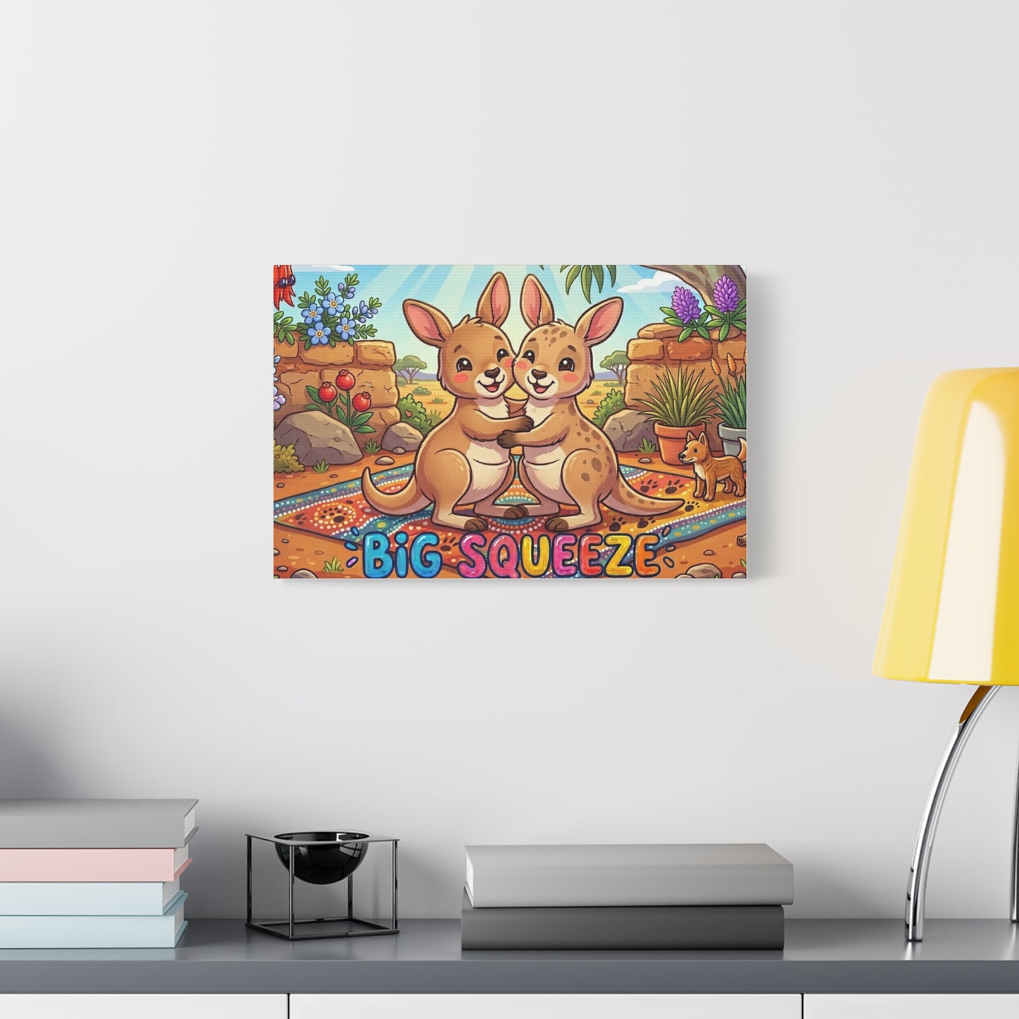Big Squeeze Kangaroo Classic Canvas
