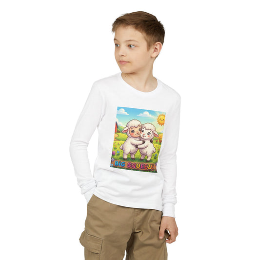 Big Squeeze Lamb Youth Jersey Long Sleeve Tee