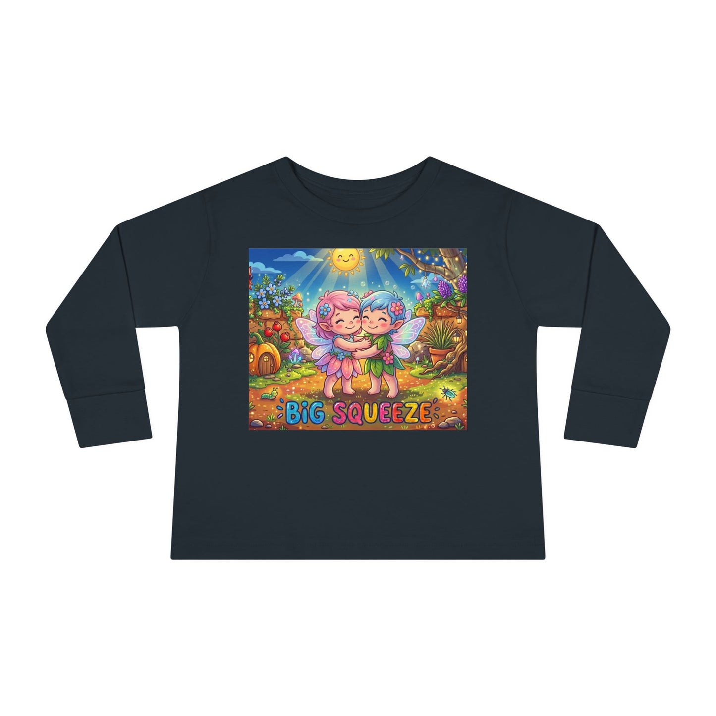 Big Squeeze Fairy Toddler Long Sleeve Tee
