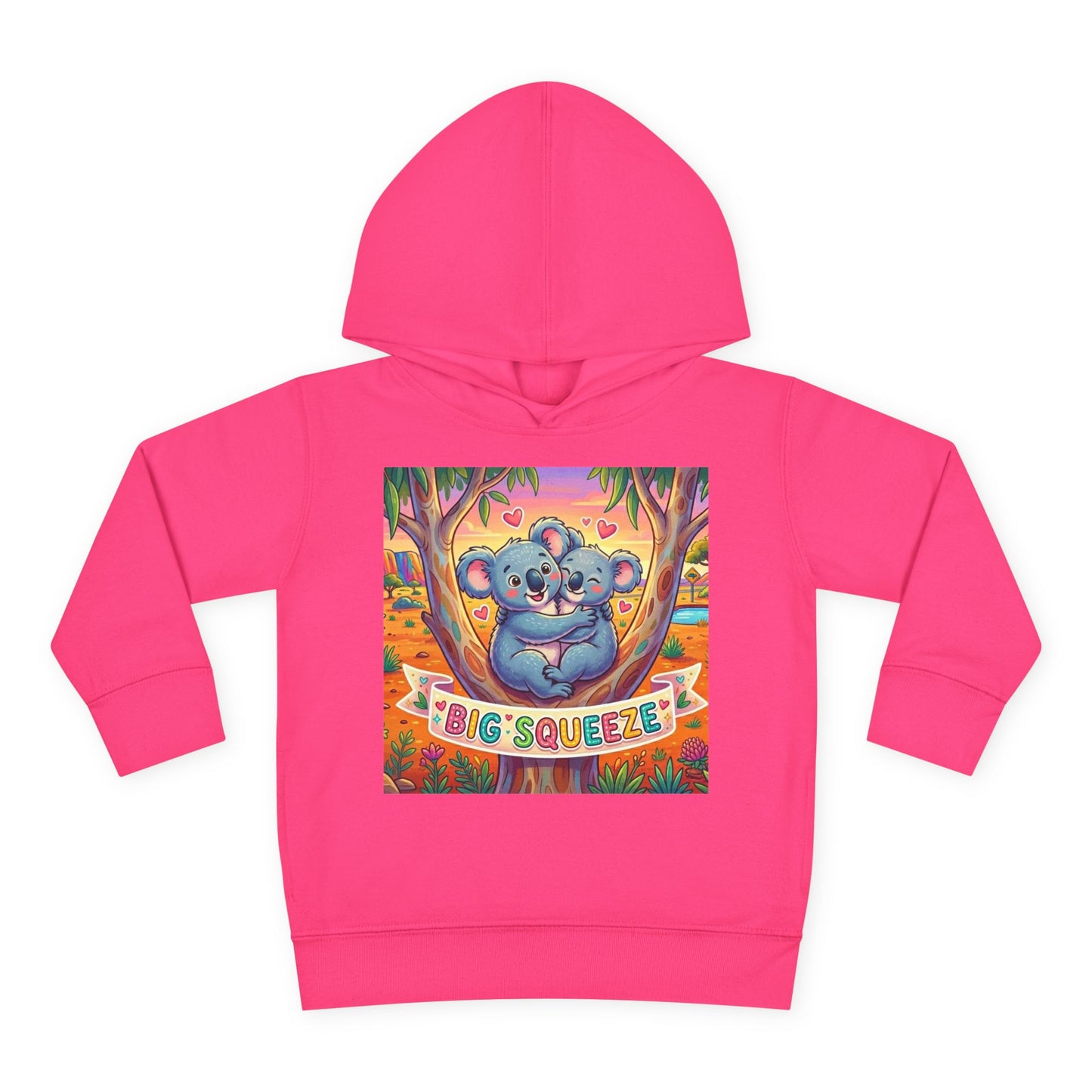 Big Squeeze Koala Toddler Pullover Fleece Hoodie