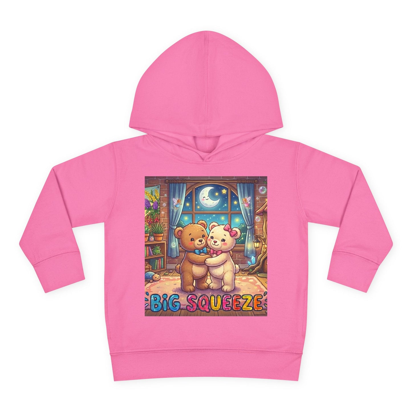 Big Squeeze Teddy Toddler Pullover Fleece Hoodie