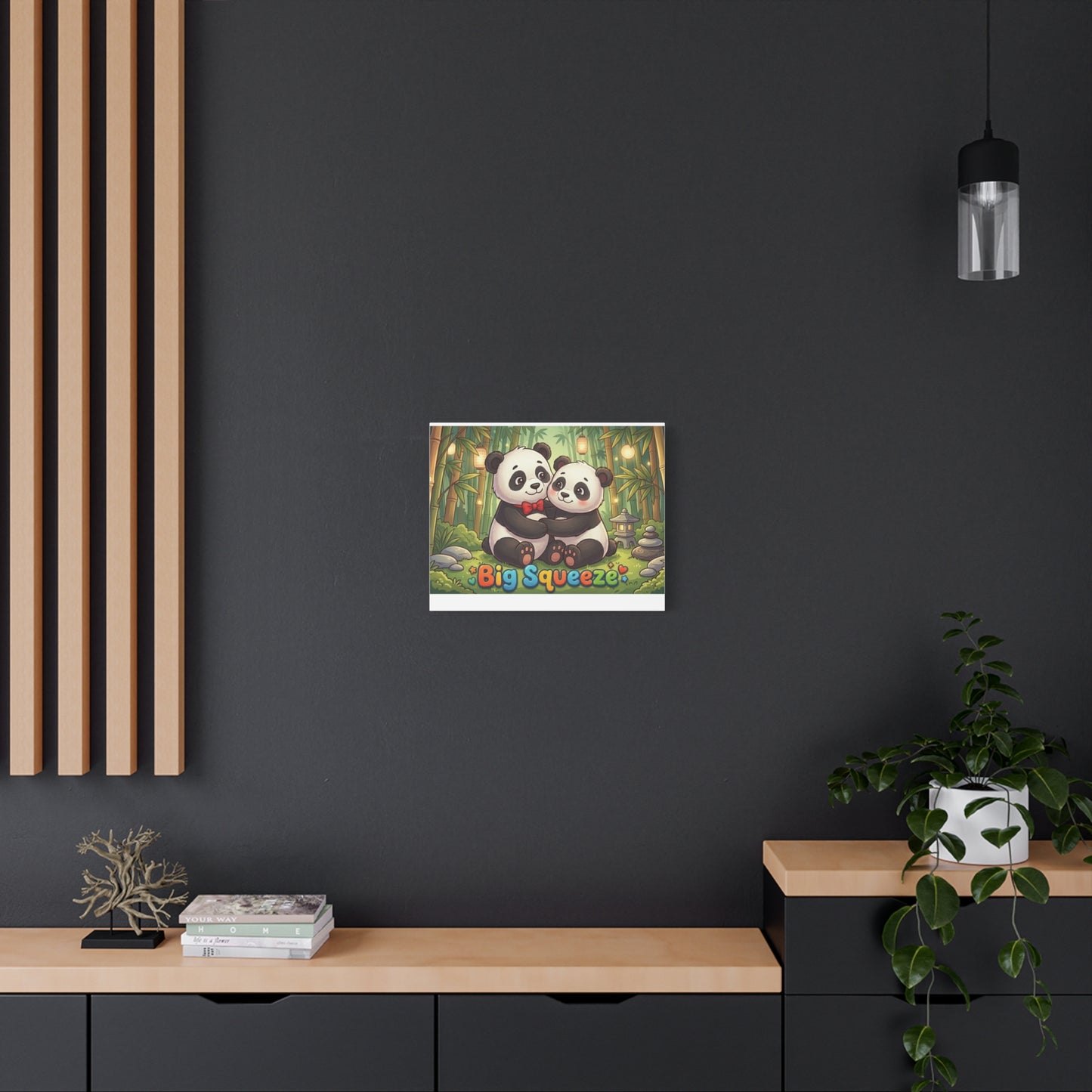 Big Squeeze Panda Classic Canvas