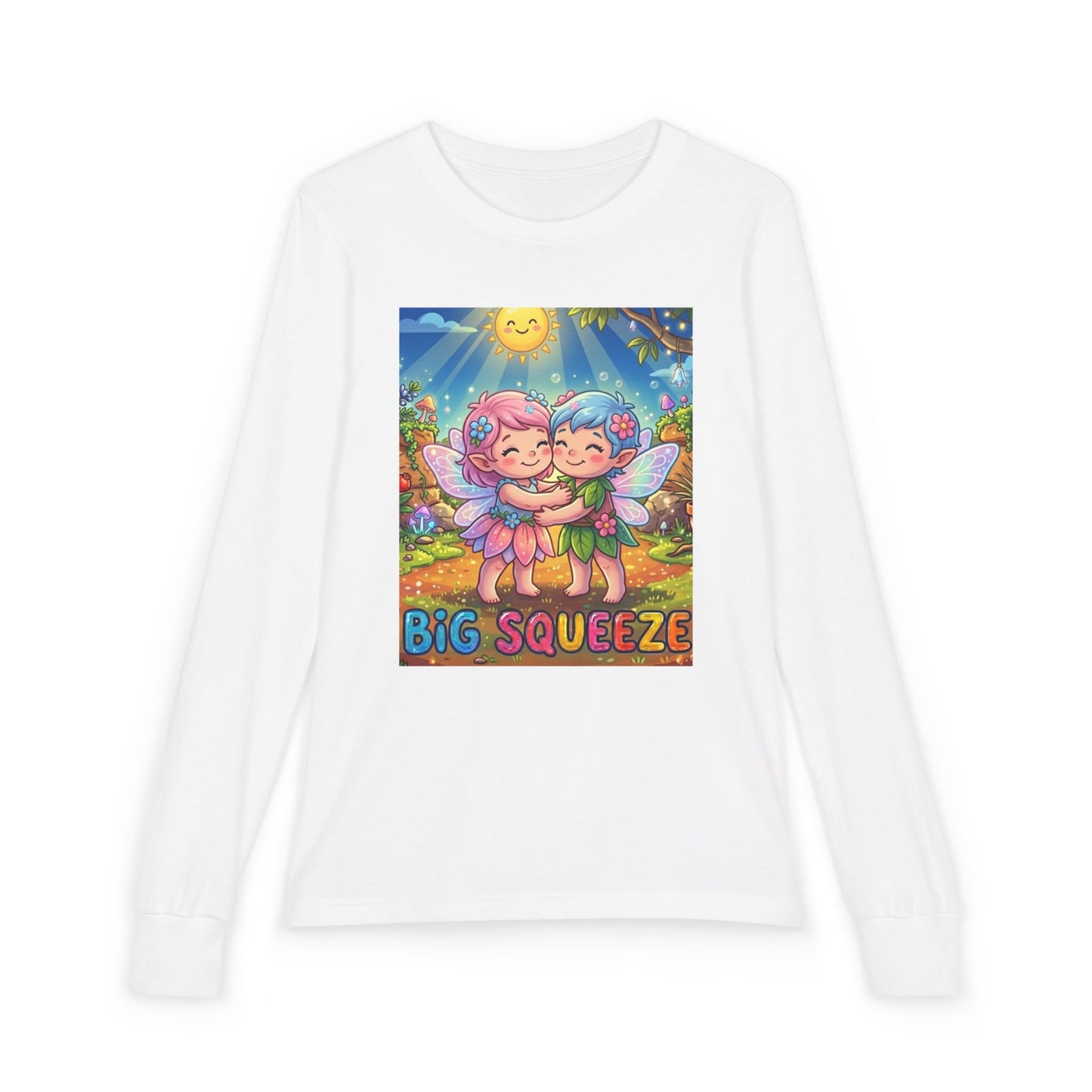 Big Squeeze Fairy Youth Jersey Long Sleeve Tee