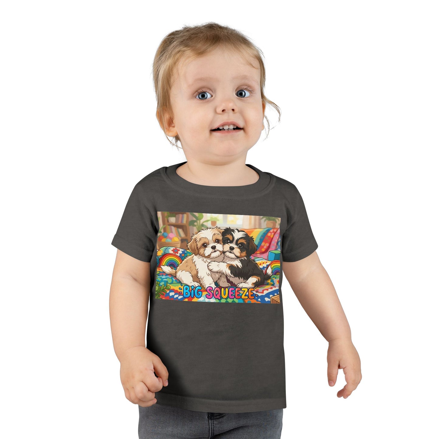 Big Squeeze Shih Tzu Toddler T-shirt