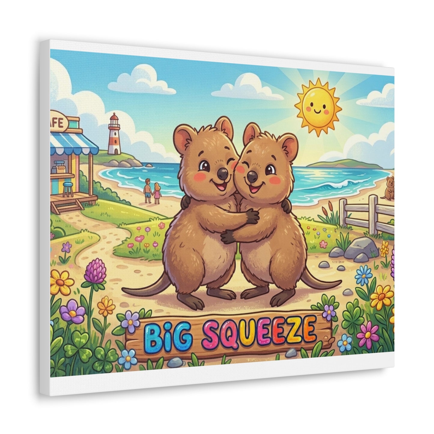 Big Squeeze Quokka Classic Canvas