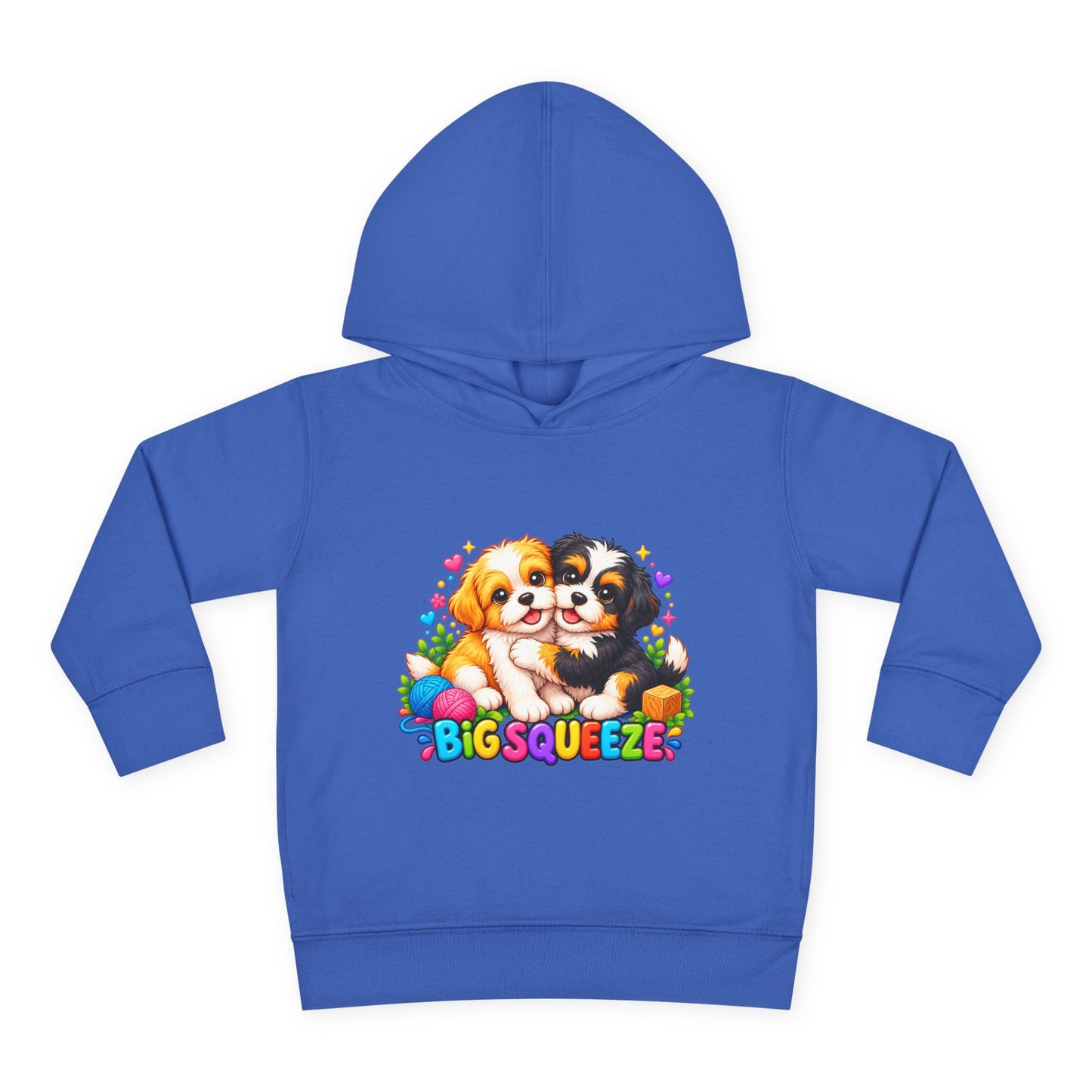 Big Squeeze Shih Tzu Toddler Pullover Fleece Hoodie