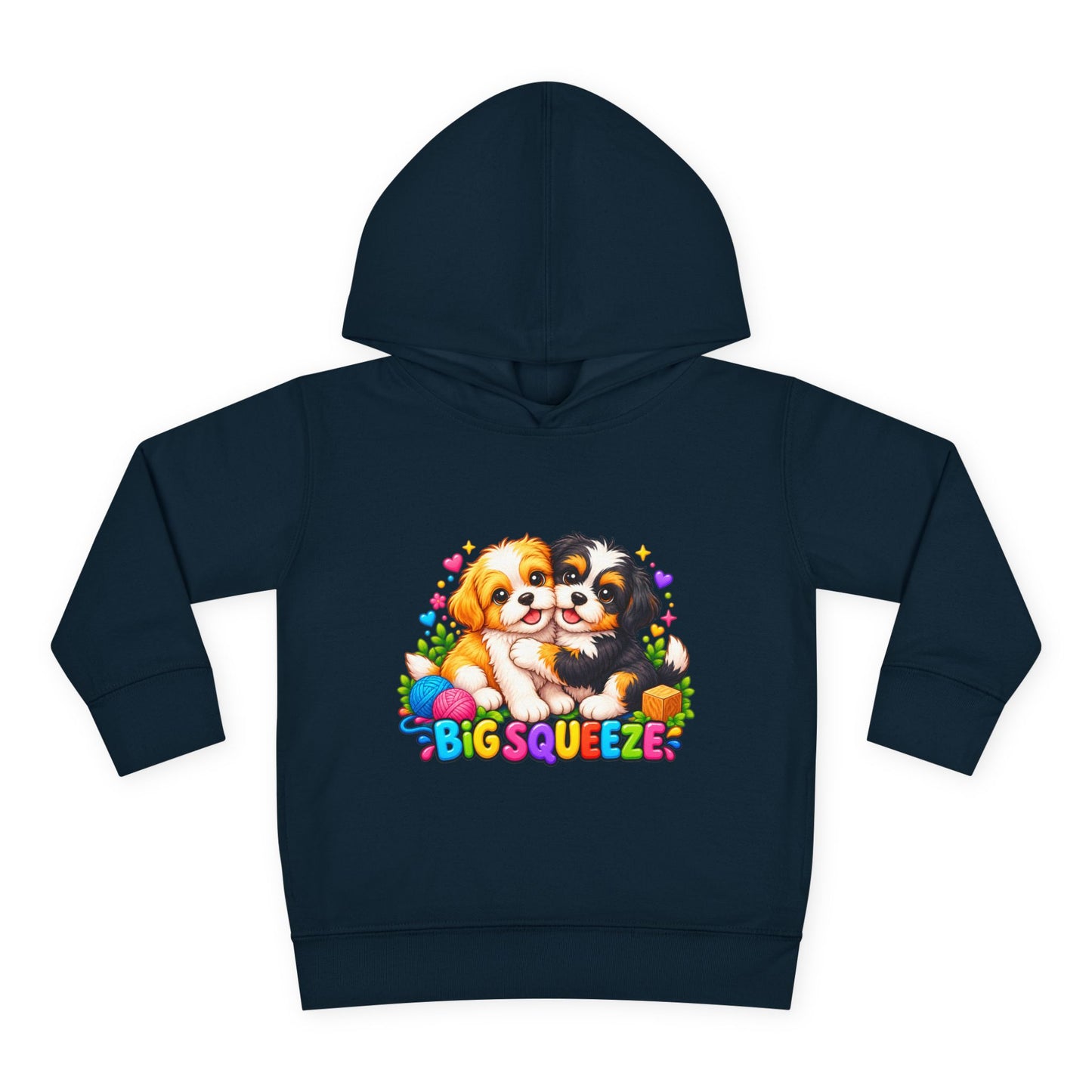 Big Squeeze Shih Tzu Toddler Pullover Fleece Hoodie