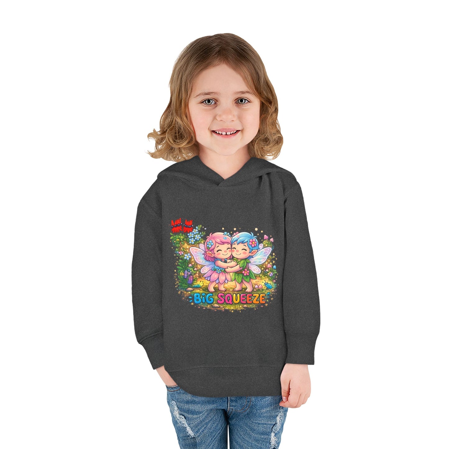 Big Squeeze Fairy Toddler Pullover Fleece Hoodie