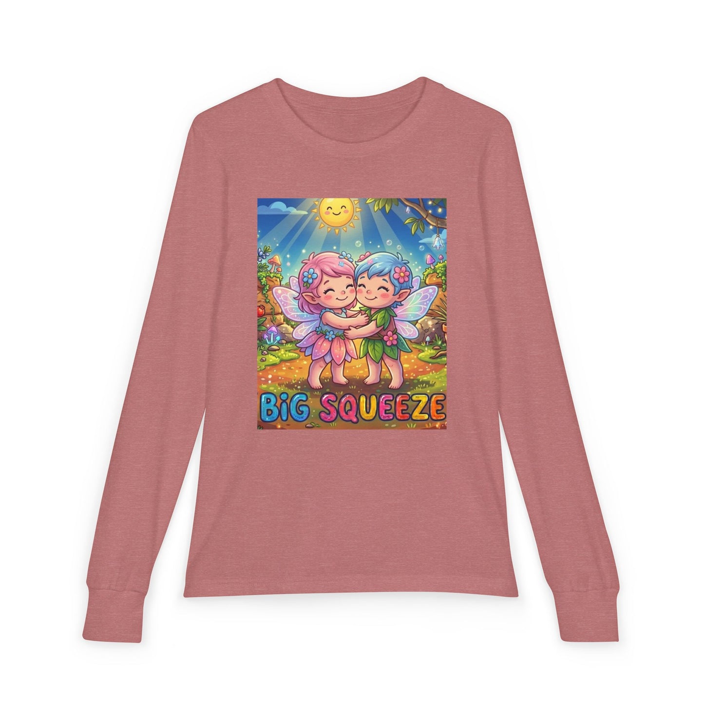 Big Squeeze Fairy Youth Jersey Long Sleeve Tee