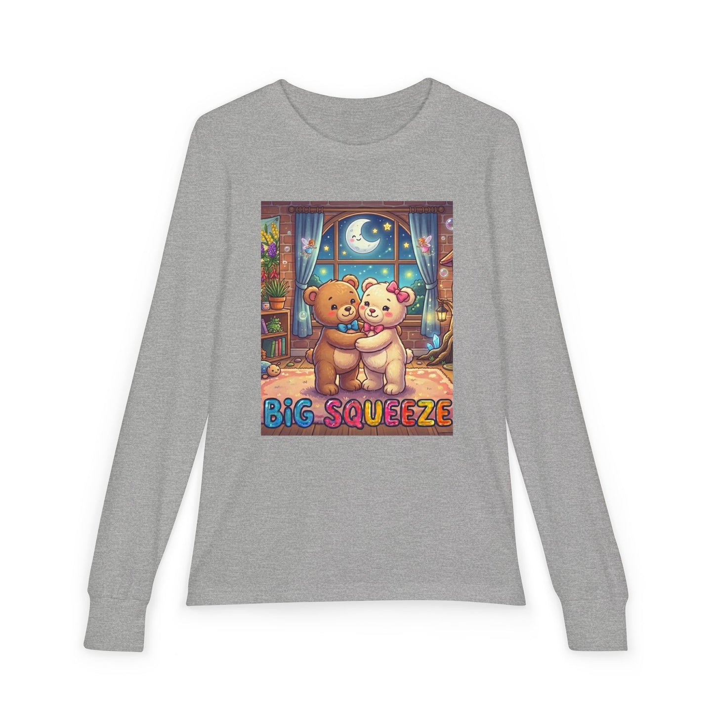Big Squeeze Teddy Youth Jersey Long Sleeve Tee