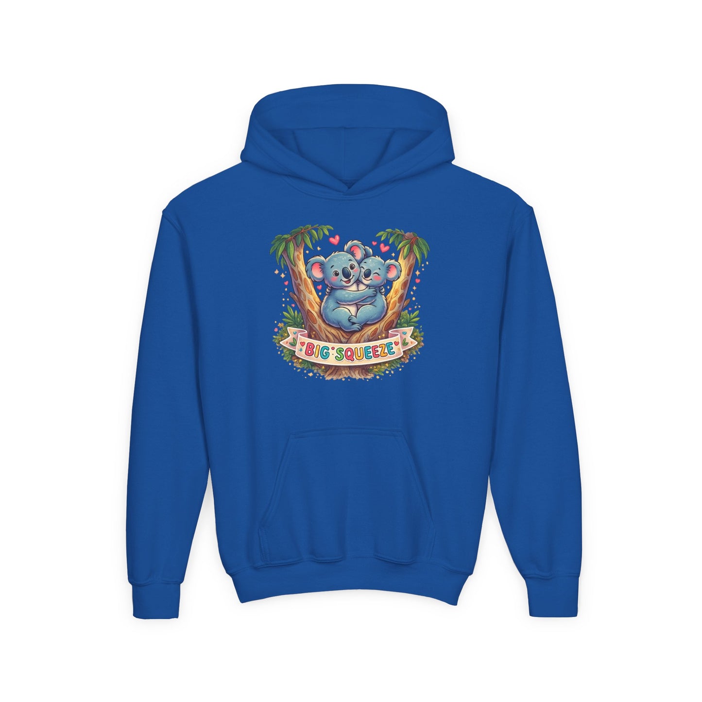 Big Squeeze Koala Youth Heavy Blend Hooded Sweatshirt