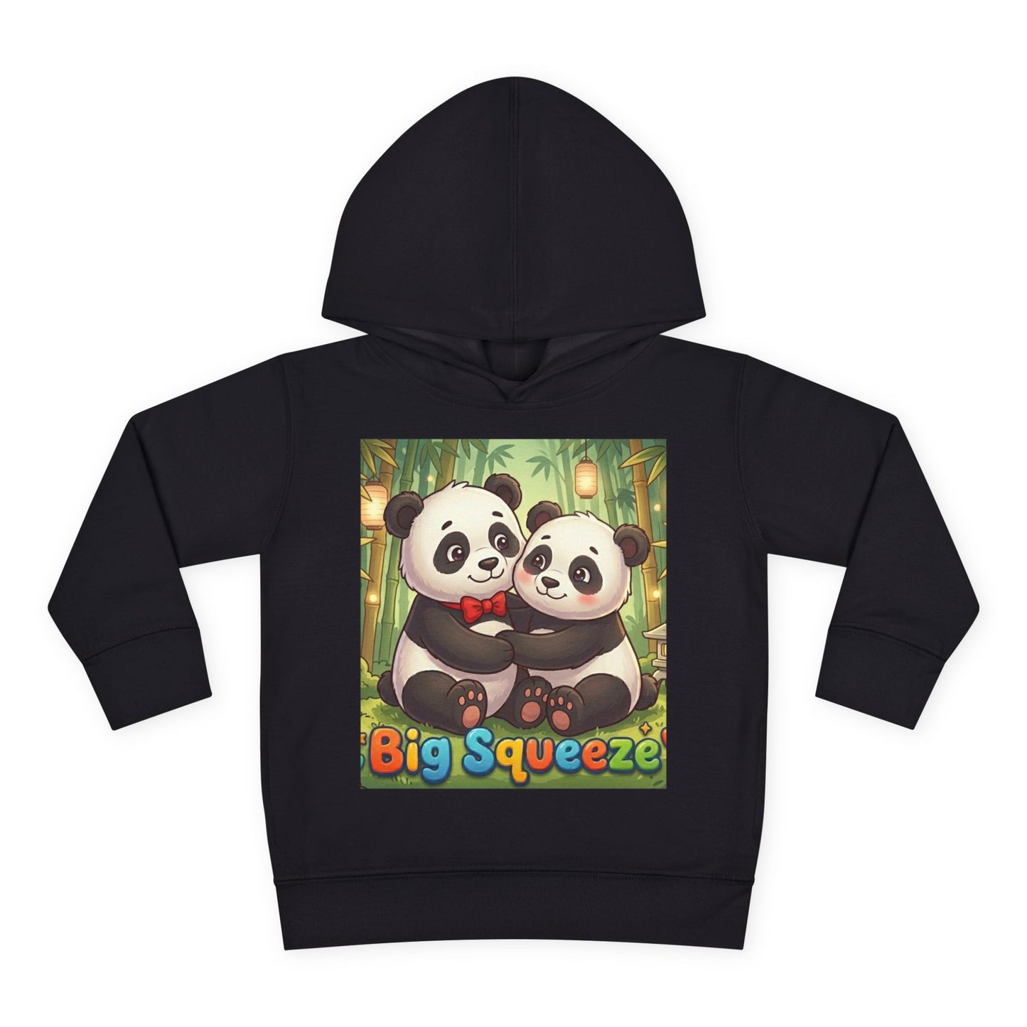 Big Squeeze Panda Toddler Pullover Fleece Hoodie