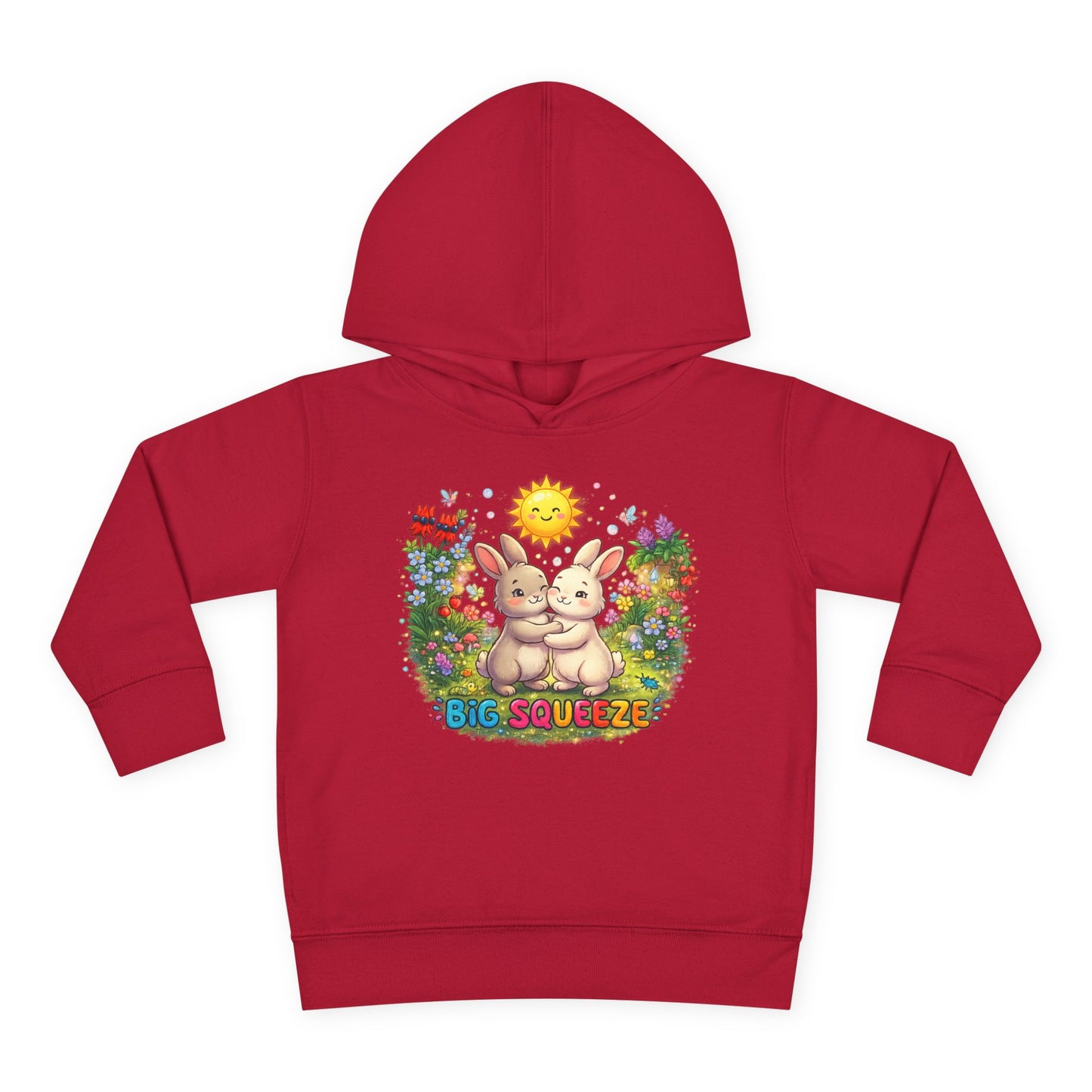 Big Squeeze Bunny Toddler Pullover Fleece Hoodie