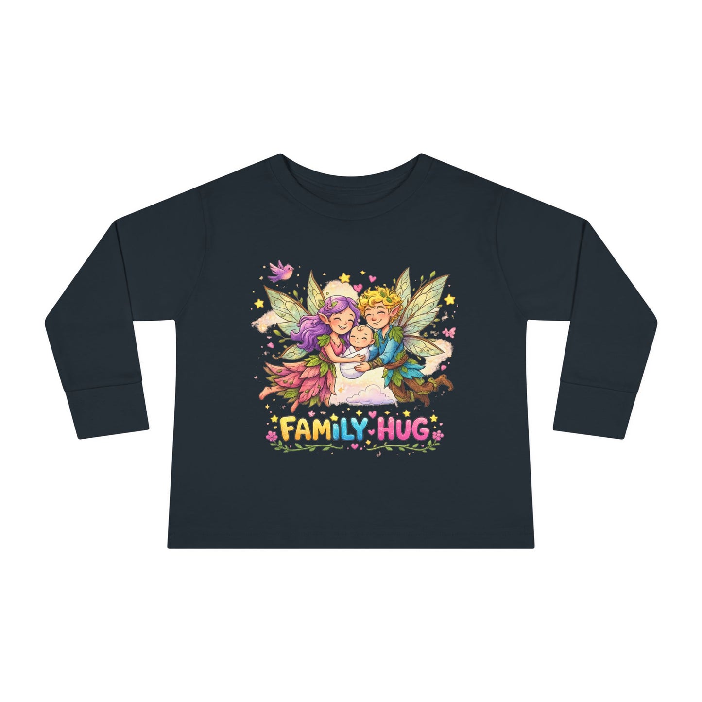 Family Hug Fairy Toddler Long Sleeve Tee