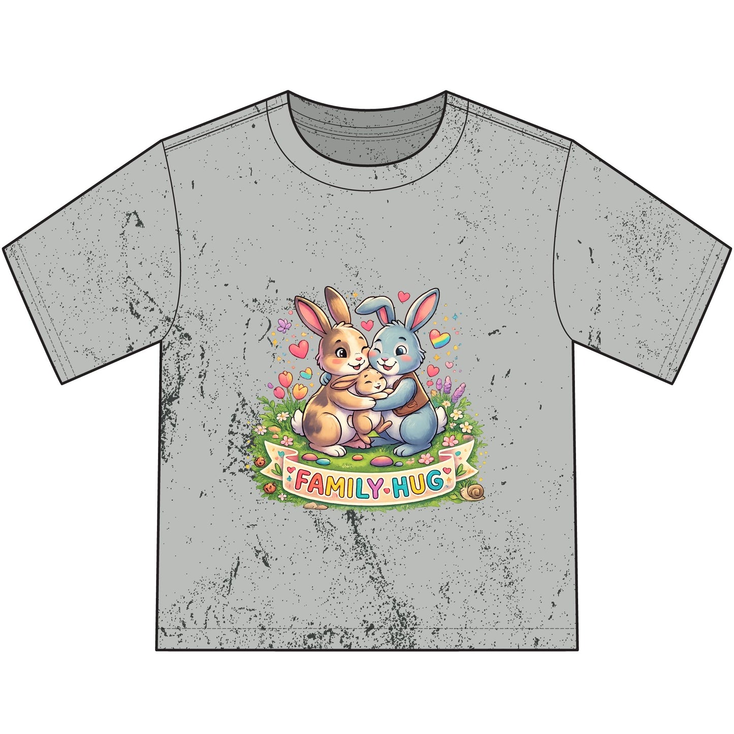 Big Squeeze Bunny Heavyweight Color Blast Youth T-Shirt