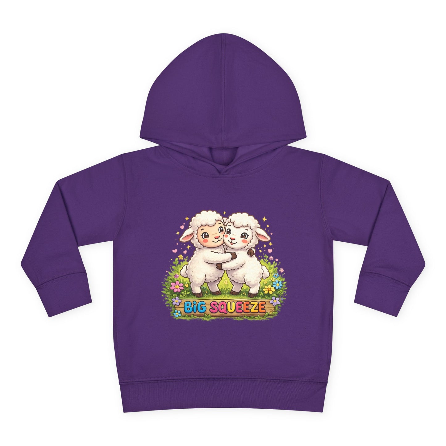 Big Squeeze Lamb Toddler Pullover Fleece Hoodie