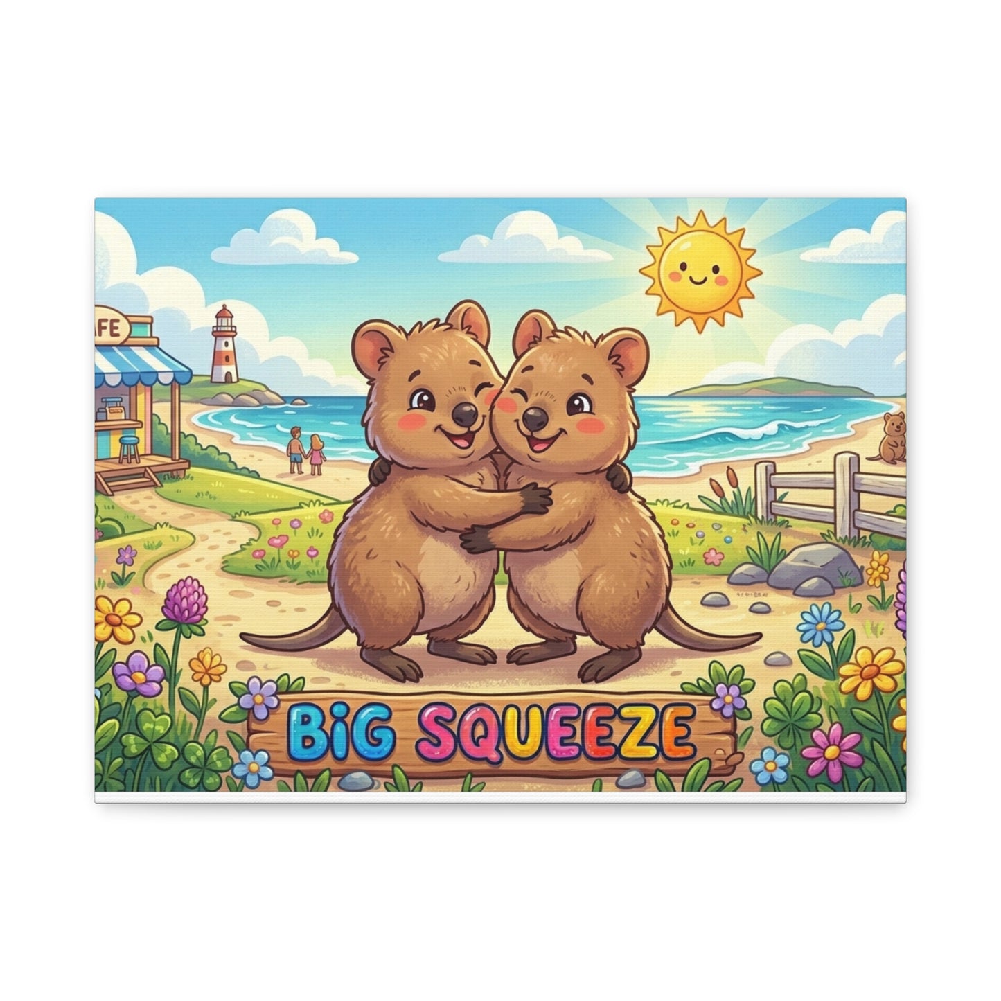 Big Squeeze Quokka Classic Canvas
