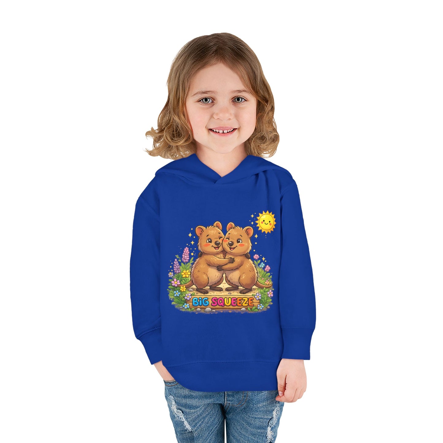 Big Squeeze Quokka Toddler Pullover Fleece Hoodie