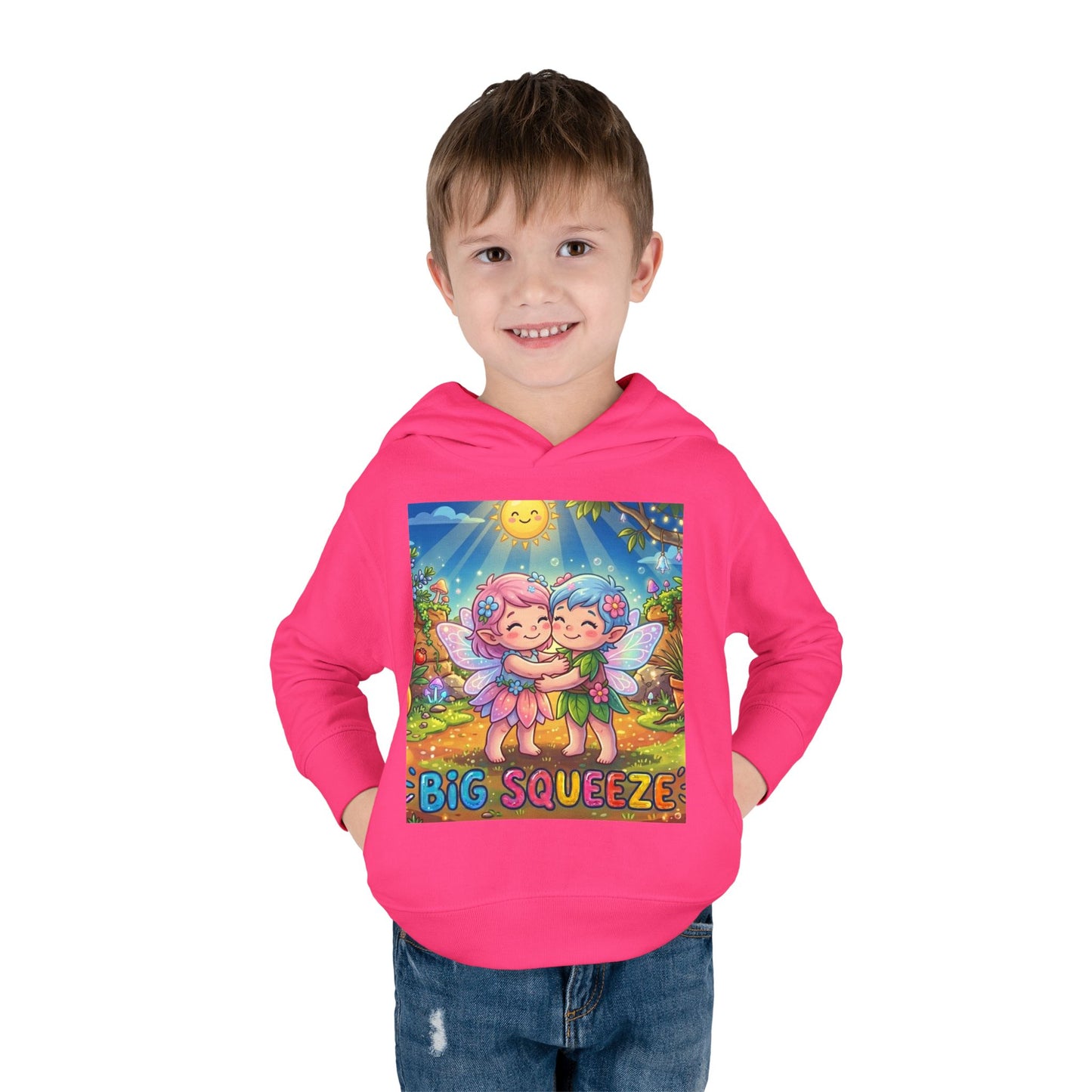 Big Squeeze Fairy Toddler Pullover Fleece Hoodie