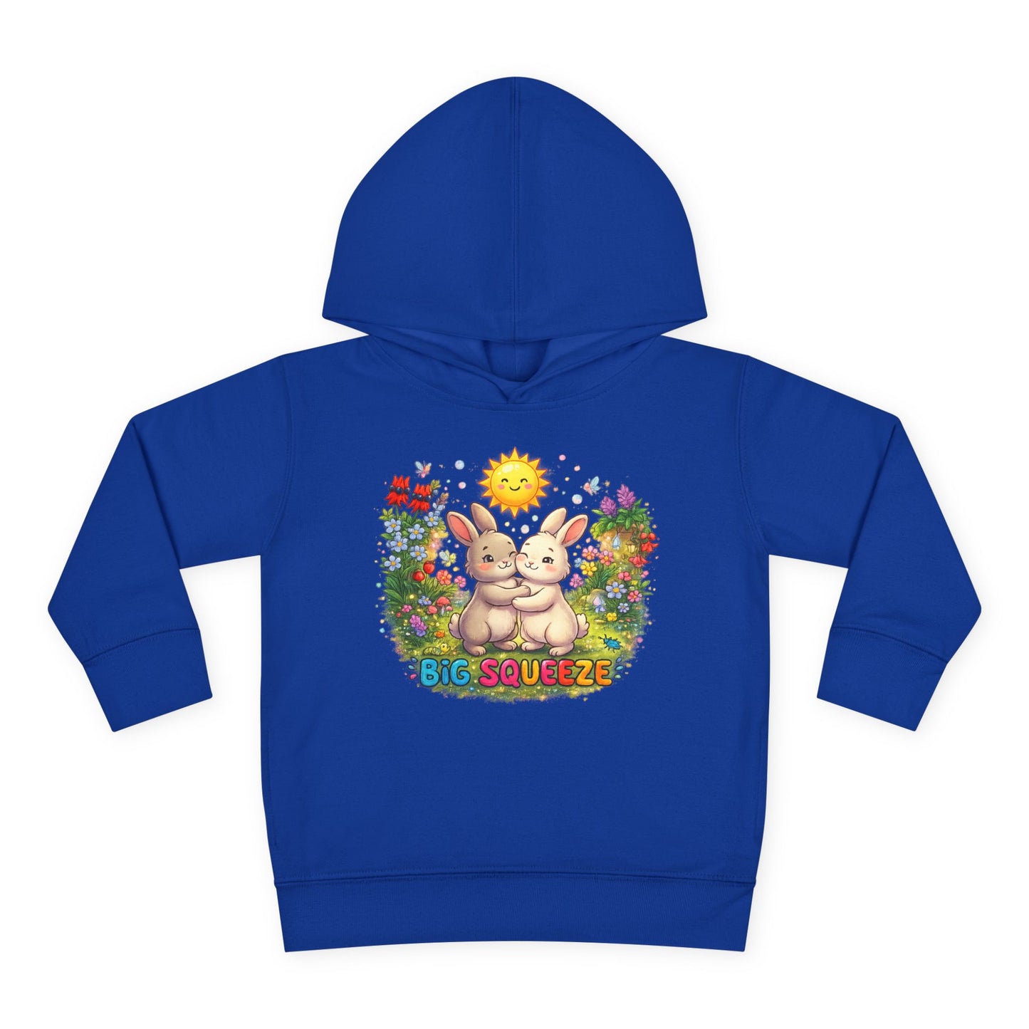 Big Squeeze Bunny Toddler Pullover Fleece Hoodie