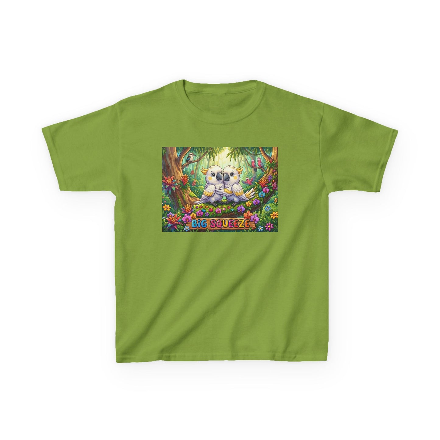 Big Squeeze Cockatoo Kids Heavy Cotton™ Tee