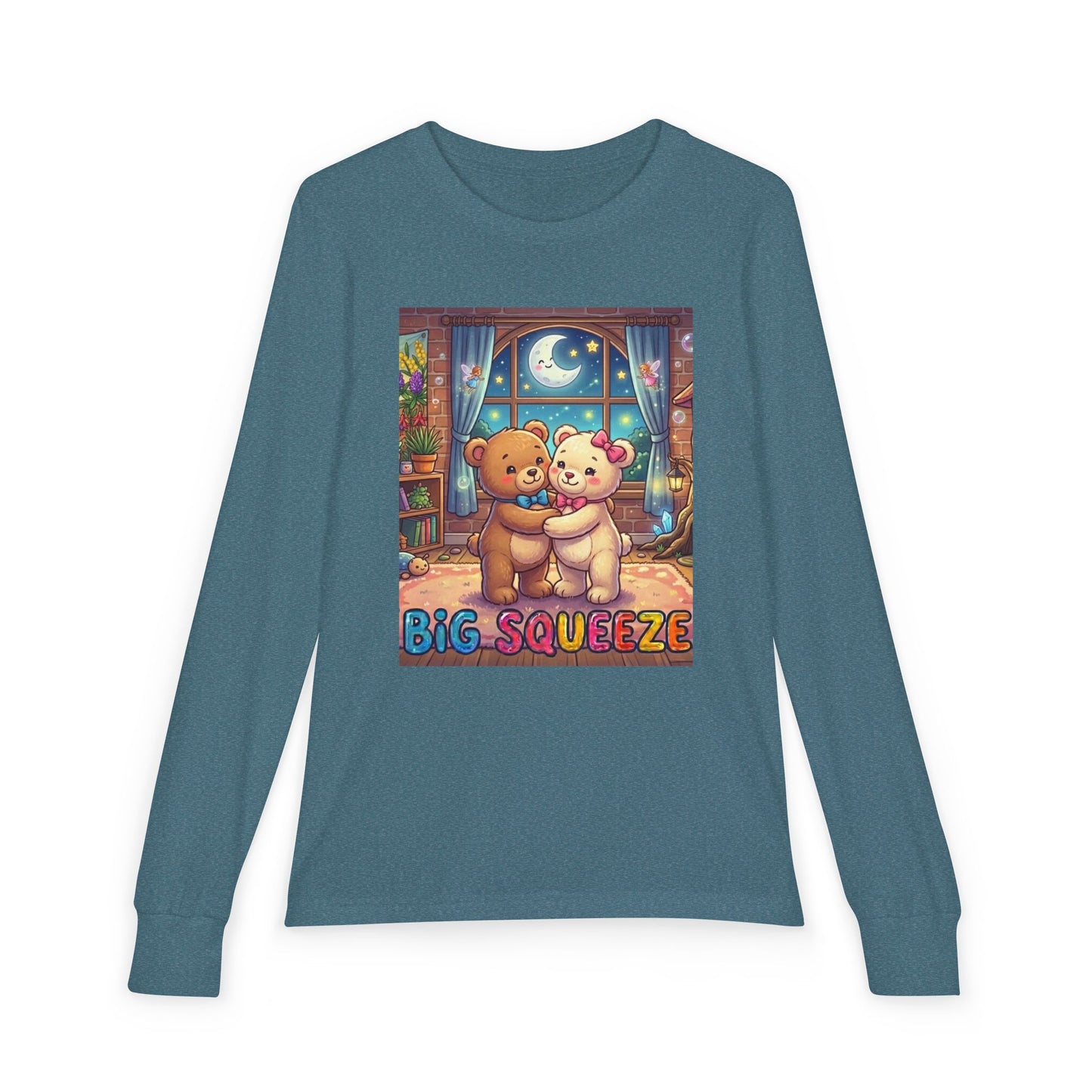 Big Squeeze Teddy Youth Jersey Long Sleeve Tee