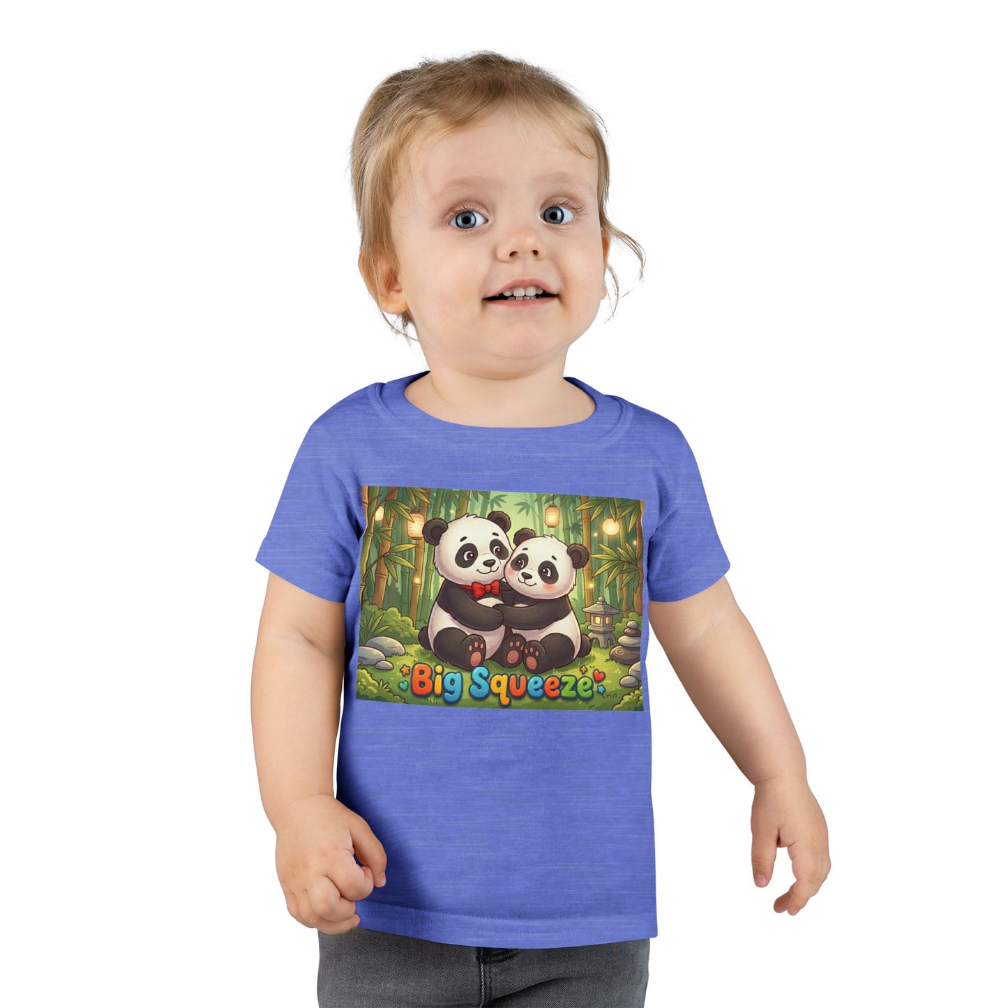 Family Hug Panda Toddler T-shirt