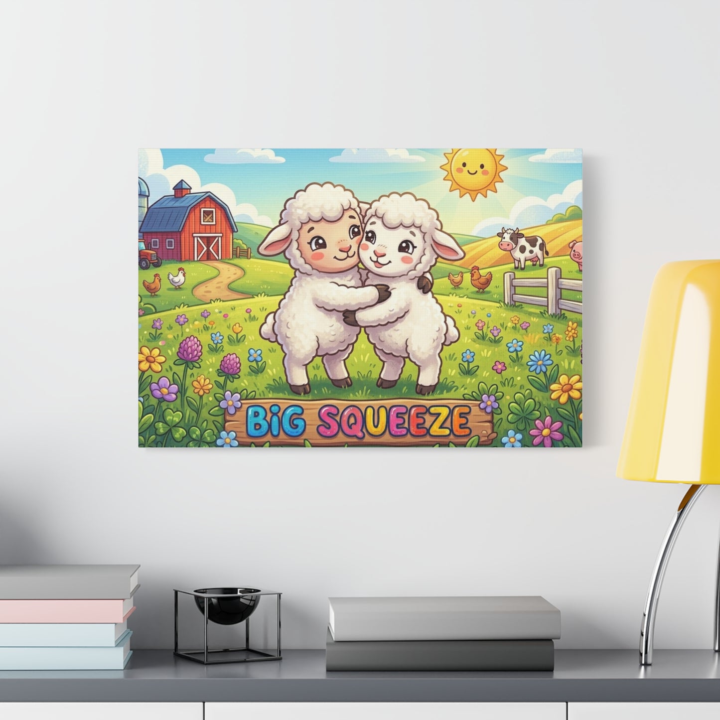 Big Squeeze Lamb Classic Canvas
